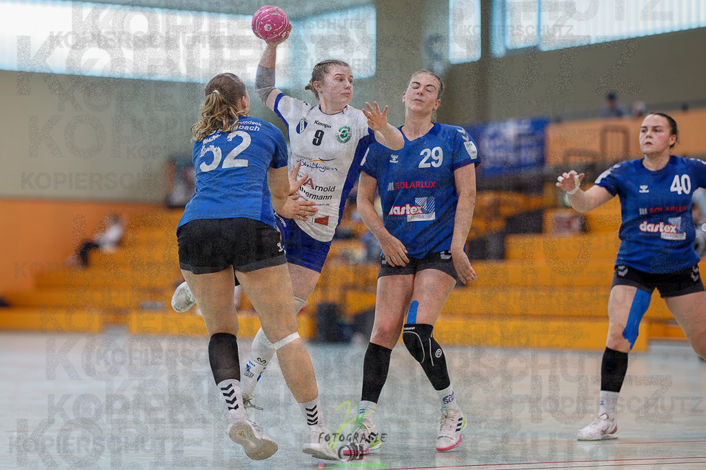 Quali-Turnier JBL wJA; TuS Steißlingen - SG Kappelwindeck/Steinbach | Quali-Turnier JBL wJA; TuS Steißlingen - SG Kappelwindeck/Steinbach am 31.05.2025 in Oberkleen (Weidig-Halle)Photo © 2025 - Jörg Heinrich - Realisiert mit Pictrs.com