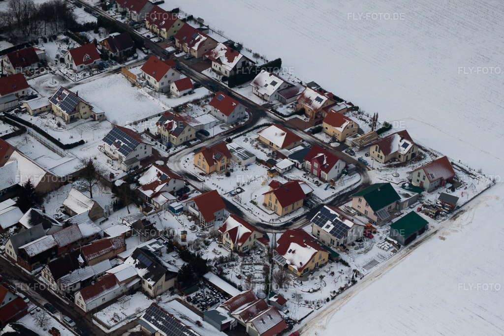Luftbild: Seltzer Ring im Ortsteil Kleinsteinfeld in Niederotterbach im Bundesland Rheinland-Pfalz in Deutschland. Foto: IMG_23642.jpg vom 16.01.2010 durch Werner Riehm/FLY-FOTO.de