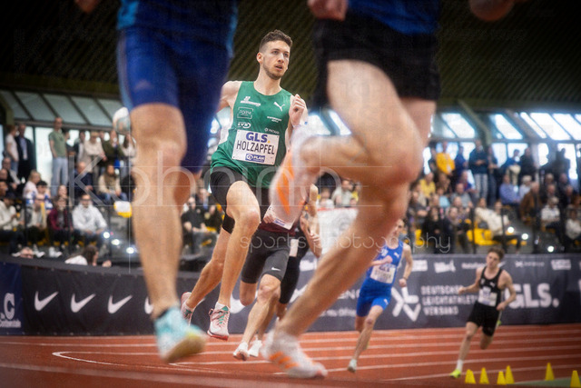 Deutsche Leichtathletik-Hallenmeisterschaften; Dortmund, 01.03.2026 | Tim Holzapfel (LV Pliezhausen 2012); Deutsche Leichtathletik-Hallenmeisterschaften am 01.03.2026 in der Helmut-Körnig-Halle in Dortmund. 