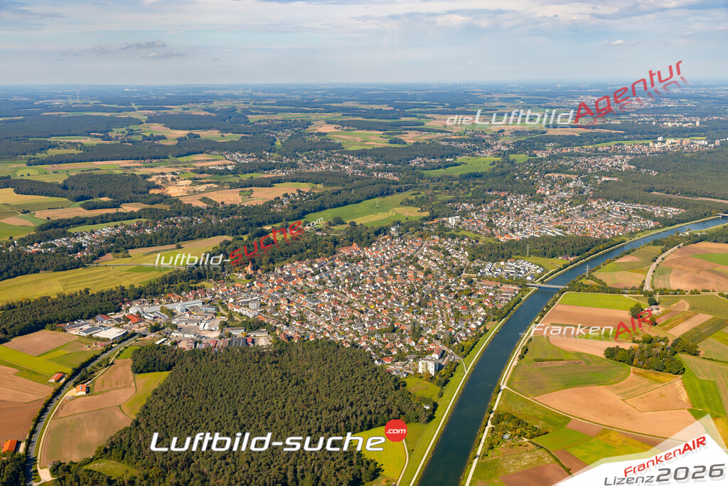 Schöne Luftaufnahme Katzwang Nürnberg - Die Luftaufnahme wurde 2025 vom Flugzeug heraus erstellt ( keine Drohne ) - Hochauflösende Luftaufnahme - für professionelle Ausdrucke geeignet. Die Geschenkidee !Mit Lizenz und Bildrechte bestellbar