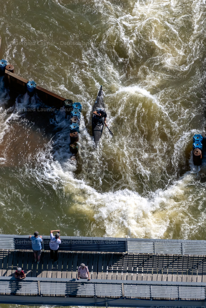 4042033 | Der Kanupark Markkleeberg ist die zweite weltcuptaugliche künstliche Wildwasseranlage in Deutschland neben dem Eiskanal in Augsburg
