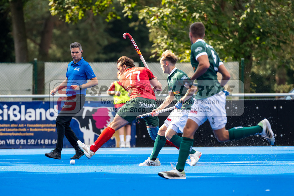 HK_20240915_106471 | 1. Bundesliga Herren Crefelder HTC - Uhlenhorst Mülheim am 15.9.2024 Crefelder HTC , CHTC, Krefeld , Masi Pfandt ( Crefelder HTC #77 )