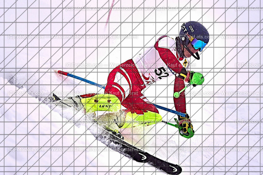 ALP1671_NW-OAC-SL-I_Hochkar_Lang Paul | (C)FotoLois.com, Alois Spandl. NÖ Raiffeisen-Club NachwuchsCup & OstalpenCup, Hochkar, Slalom, So 7. Januar 2024.