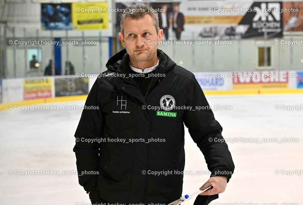 ESC Steindorf vs. SC Hohenems 11.3.2023 | Headcoach SC Hohenems SCHMIDLE Bernd