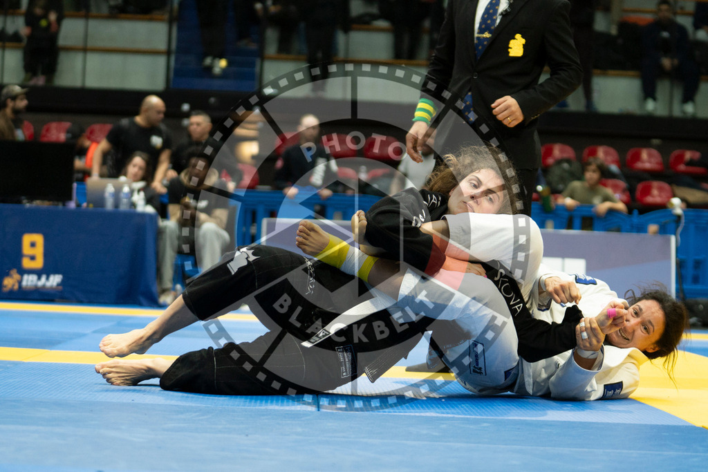 20240119PBB3130 | Fighters compete during the IBJJF European Championship in Paris, France, on January 19, 2024.