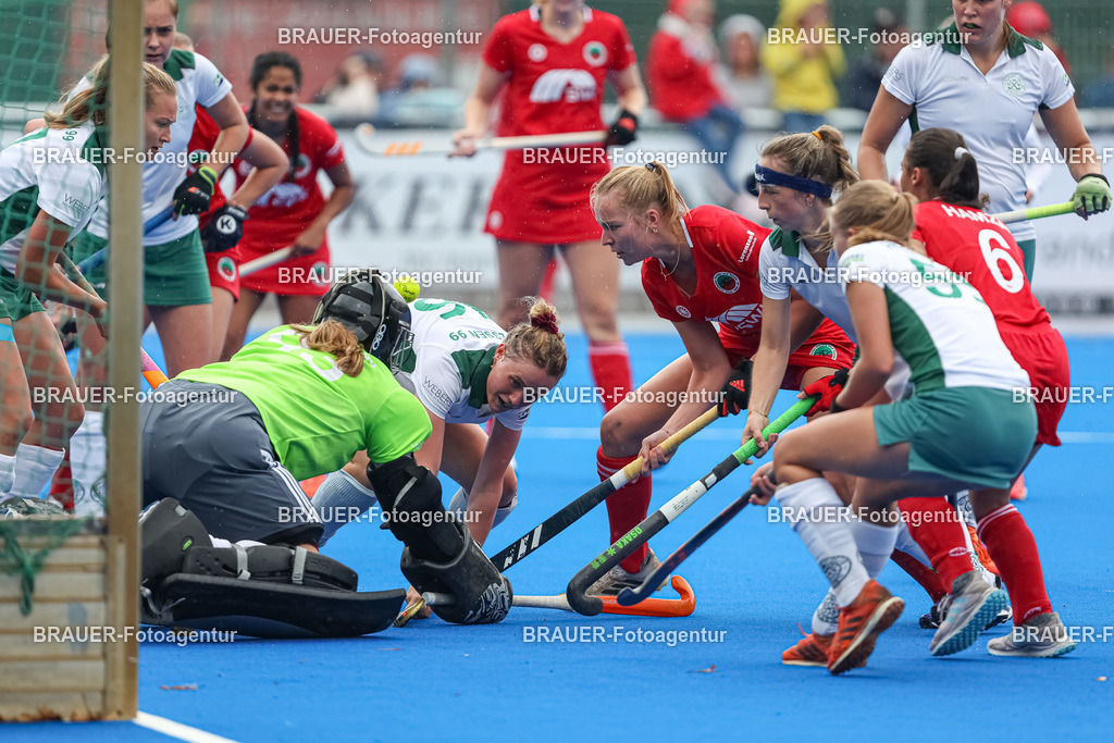 Crefelder HTC und HC Essen  | Krefeld, Deutschland 10.09.2022, , 

 2. Bundesliga Spiel der Damen zwischen Crefelder HTC und HC Essen auf der Gerd Wellen Hockeyanlage am 10. September 2022 in Krefeld.

(Foto: BRAUER-Fotoagentur)
 