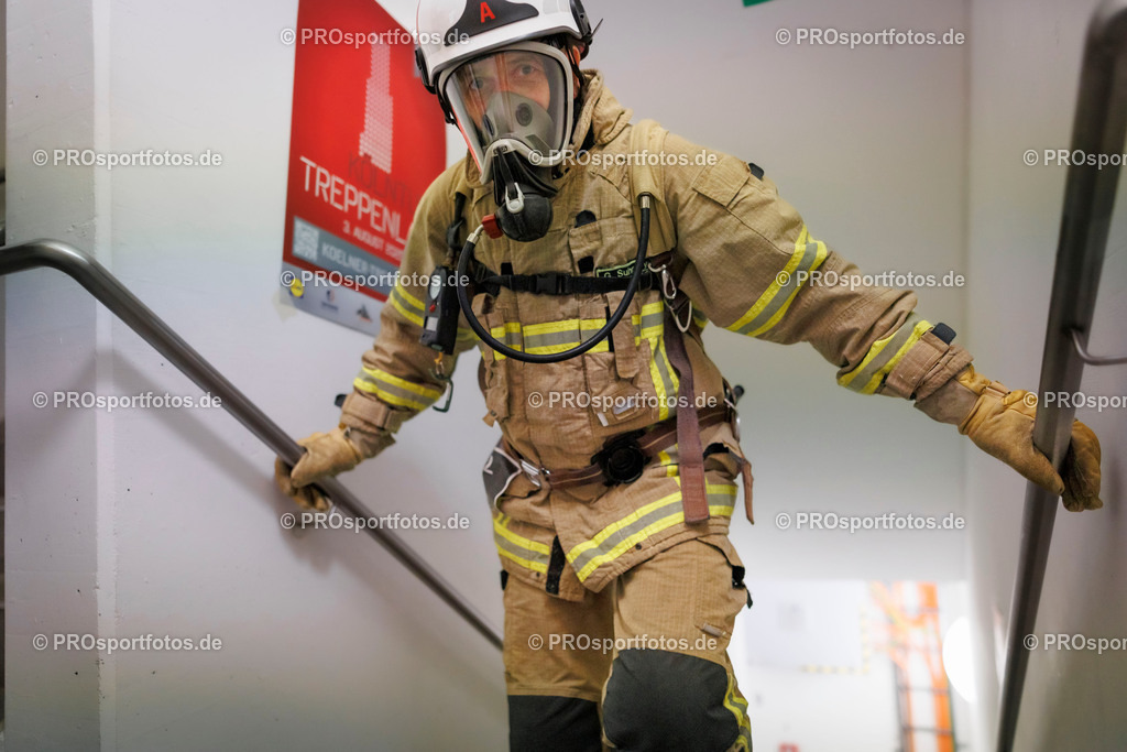 KölnTurm Treppenlauf; Köln, 03.08.2025 | Impressionen vom KölnTurm Treppenlauf am 03.08.2025 in Köln (Nordrhein-Westfalen). 