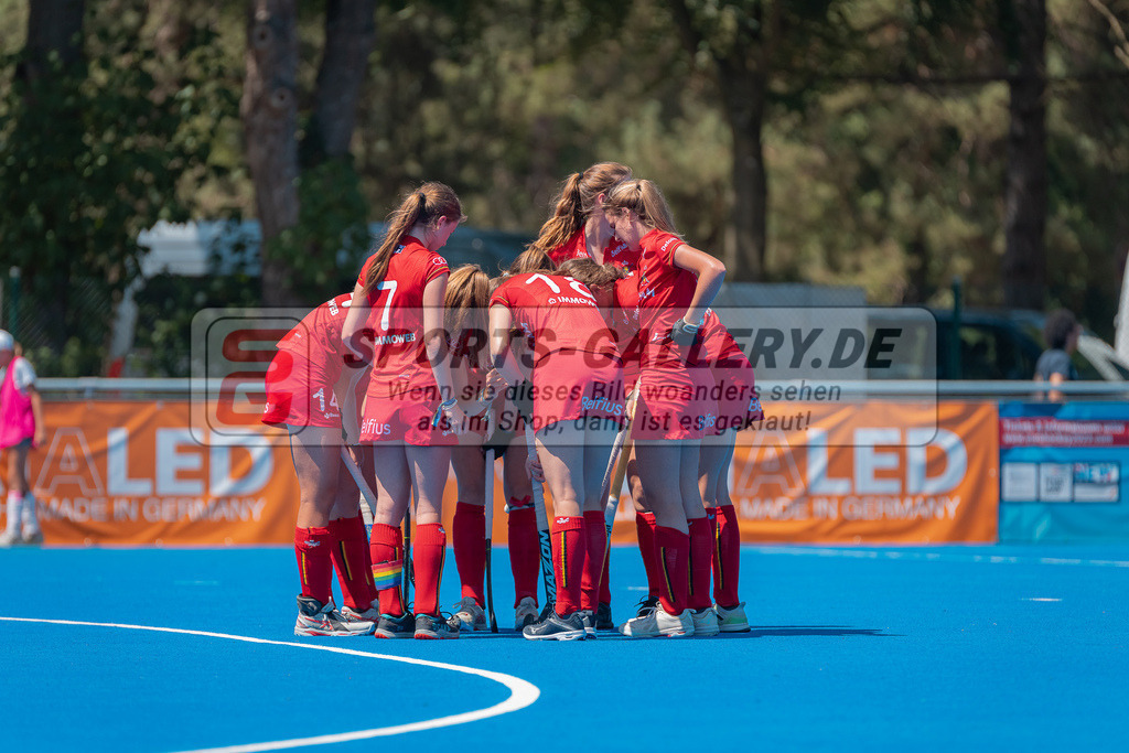 HK_20230708_109807 | Euro Hockey WU18 Belgium - Scotland Championship Girls & Boys am 8.7.2023 CHTC , Krefeld ,