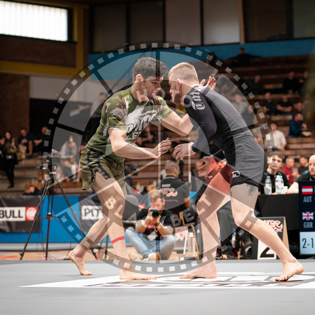 20240217PBB01484 | Fighters compete during the ADCC European, Middle Eastern and African Championship in Zagreb, Croatia, on February 17, 2024.