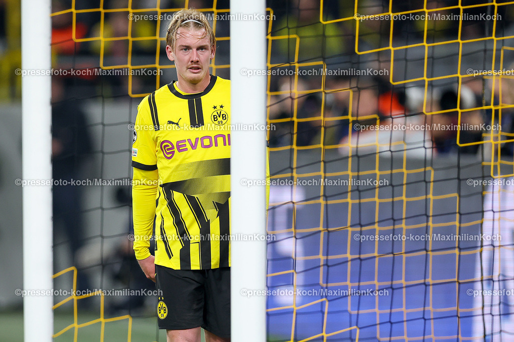 BVB01102402211 | 01.10.2024, Fußball, UEFA Champions League, Borussia Dortmund - Celtic Glasgow, 2. Spieltag, Signal Iduna Park, Saison 2024 2025: Julian Brandt (BVB #10)