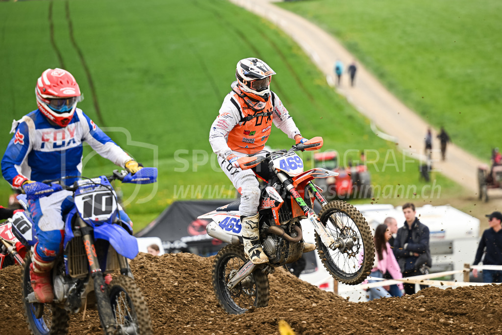 Motocross Schlatt bei Winterthur - 30. April 2023 | #469 Wirth Andreas aus Au (CH) auf KTM SX F 350 in der Kategorie Senioren am Motocross Schlatt bei Winterthur, 30. April 2023. 
Instagram: @mx_schlatt | @mc_wila | @sam_schweiz
Bild: Sportfotografie Markus Aeschimann | www.markus-aeschimann.ch - Realisiert mit Pictrs.com