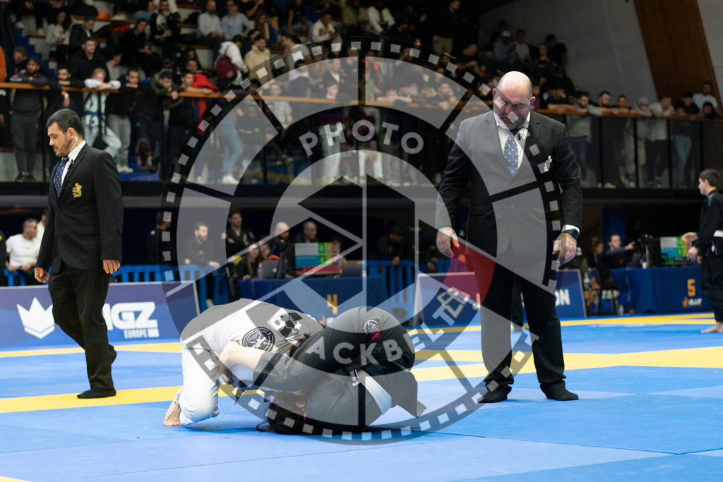 20240119PBB2724 | Fighters compete during the IBJJF European Championship in Paris, France, on January 19, 2024.