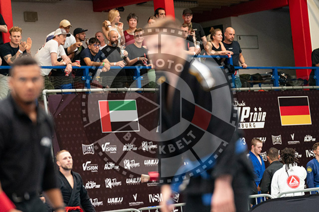20230826PBB52077 | Fighters compete during the AJP INTLPRO BJJ and grappling competition in Hamburg, Germany, on August 26 2023.