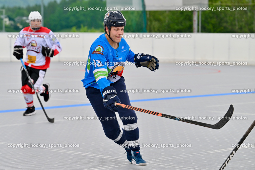 SV ASKÖ Ballhockey Villach vs. Ultras Spittal | #13 Scharf Nikolas SV ASKÖ Ballhockey, SV ASKÖ Ballhockey Villach vs. Ultras Spittal, SV ASKÖ Ballhockey Villach vs. Ultras Spittal am 10.05.2026 in Villach (Alpen Arena ), Austria, (Photo by Bernd Stefan)