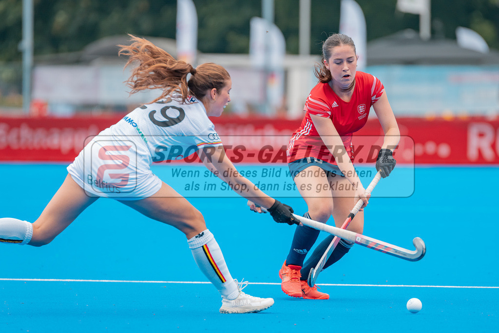 HK_20230715_102571 | Euro Hockey WU18 SF1 Belgium vs England Championship Girls & Boys am 15.7.2023 CHTC , Krefeld ,