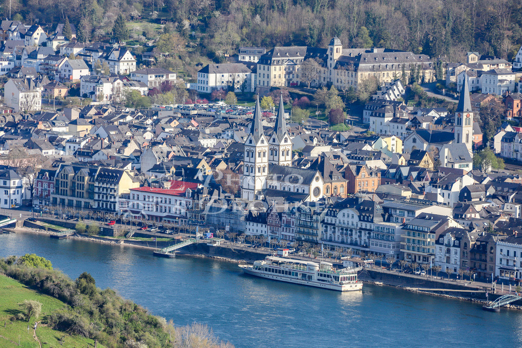 Boppard am Rhein-7776 | Boppard am Rhein Altstadt  mit historischen Gebäuden. Boppard liegt am Mittelrhein in der Region Oberer Mittelrhein - Realisiert mit Pictrs.com