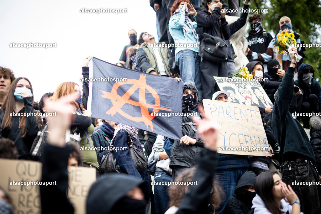 _MG_6654 | Des lycéens organisent de nouveaux blocages en Alsace le 13 octobre 2026, avant des rassemblements prévus à Strasbourg et à Mulhouse, en France. Cette mobilisation témoigne de la colère croissante des élèves face aux problèmes liés à l’éducation. Strasbourg - Realisiert mit Pictrs.com