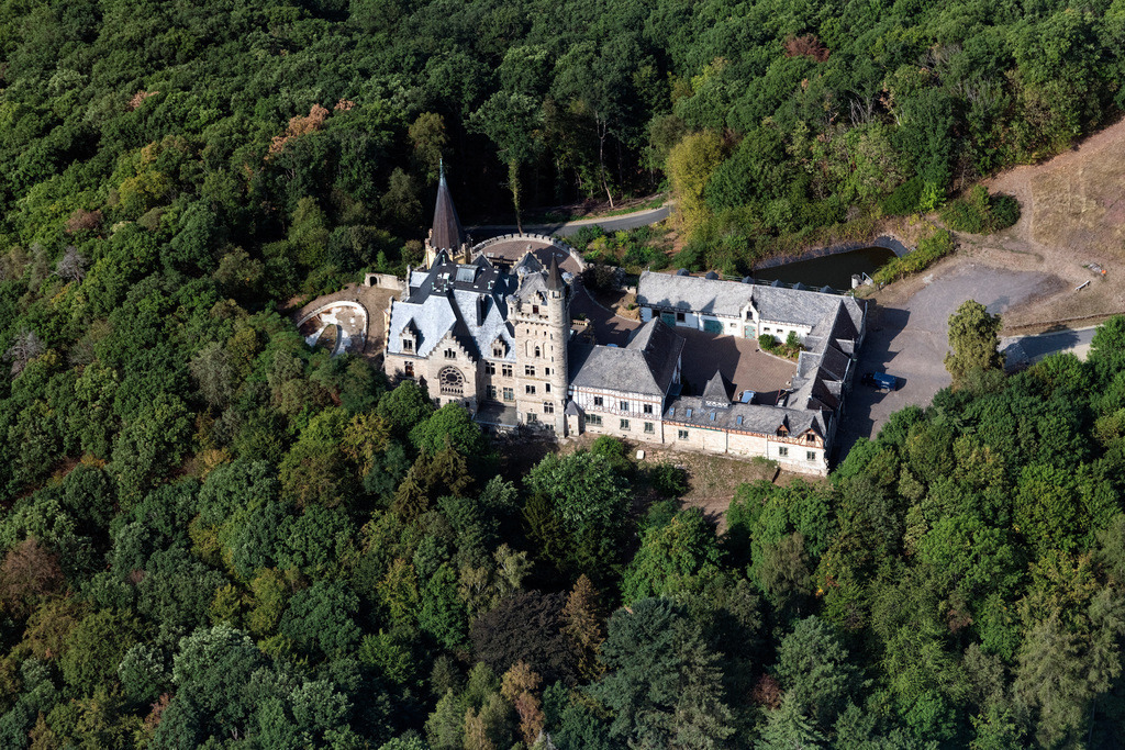 dr__0097894.jpg | BAD SOODEN-ALLENDORF 26.08.2022 Burganlage des Schloß Rothestein in Bad Sooden-Allendorf im Bundesland Hessen.
