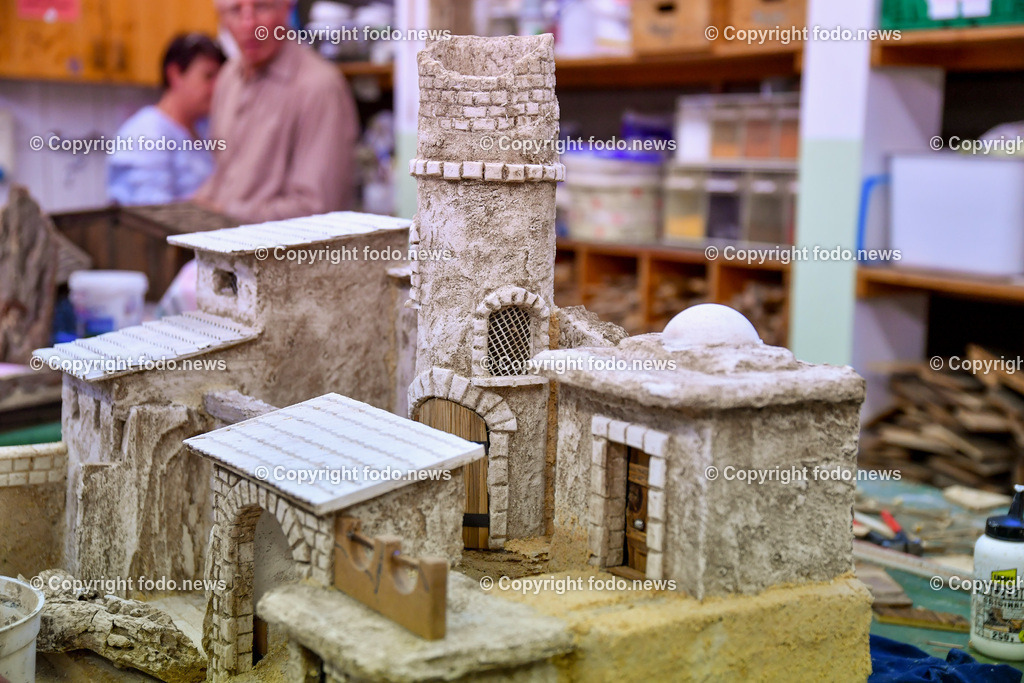 Krippenbauschule Geboltskirchen_ 15.11.2022-38 | 15.11.2022, Geboltskirchen, AUT, Krippenbauschule, im Bild selbstgebaute orientalische Krippe