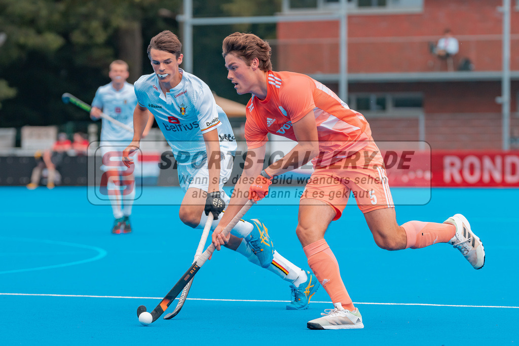 HK_20230715_102242 | Euro Hockey MU18 SF1 Belgium vs Netherlands  Championship Girls &amp; Boys am 15.7.2023 CHTC , Krefeld ,