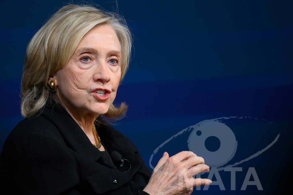 _DWA4099 | Die US-Politikerin Hillary Clinton auf der Veranstaltung Bridging Scholarship and Statecraft im Rahmen der Münchner Sicherheitskonferenz 2026. München, 13.02.2026 Bayern Deutschland  - Realisiert mit Pictrs.com