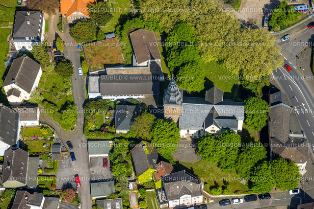 Hagen240504487Hohenlimburg | Luftbild, Evang.-Luth. Elseyer Kirche, Wohngebiet, Hohenlimburg, Hagen, Ruhrgebiet, Nordrhein-Westfalen, Deutschland