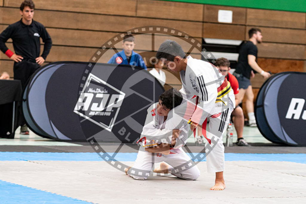 20230826PBB51323 | Fighters compete during the AJP INTLPRO BJJ and grappling competition in Hamburg, Germany, on August 26 2023.
