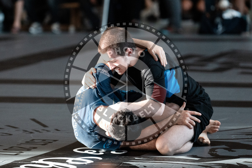 20251129PBB6934 | Fighters compete during the luta livre competition ILLCS XI winter edition on November 29, 2025 in Hannover, Germany.