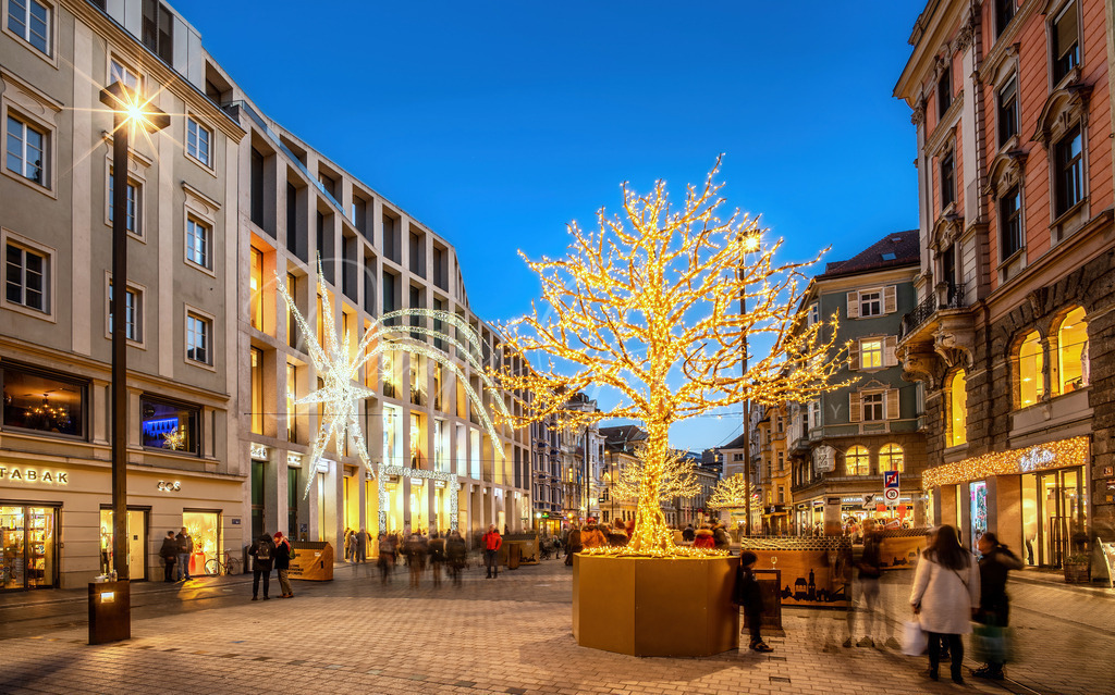 Innsbruck | Weihnachtliche Maria-Theresien-Straße