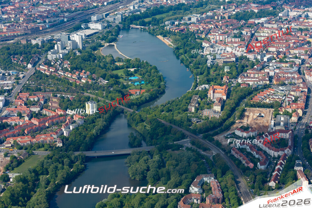aktuelles Luftbild von Tullnau Nuernberg  - Luftaufnahme wurde 2019 von https://frankenair.de mittels Flugzeug (keine Drohne) erstellt.