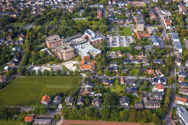 Dorsten230906223 | Luftbild, St. Elisabeth-Krankenhaus, Hardt, Dorsten, Ruhrgebiet, Nordrhein-Westfalen, Deutschland