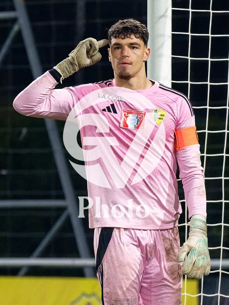 Coupe Suisse - 1/8 de finale - FC Stade Nyonnais v Neuchatel Xamax |  during the Coupe Suisse - 1/8 de finale match between FC Stade Nyonnais and Neuchatel Xamax at Centre sportif de Colovray in Nyon, Switzerland