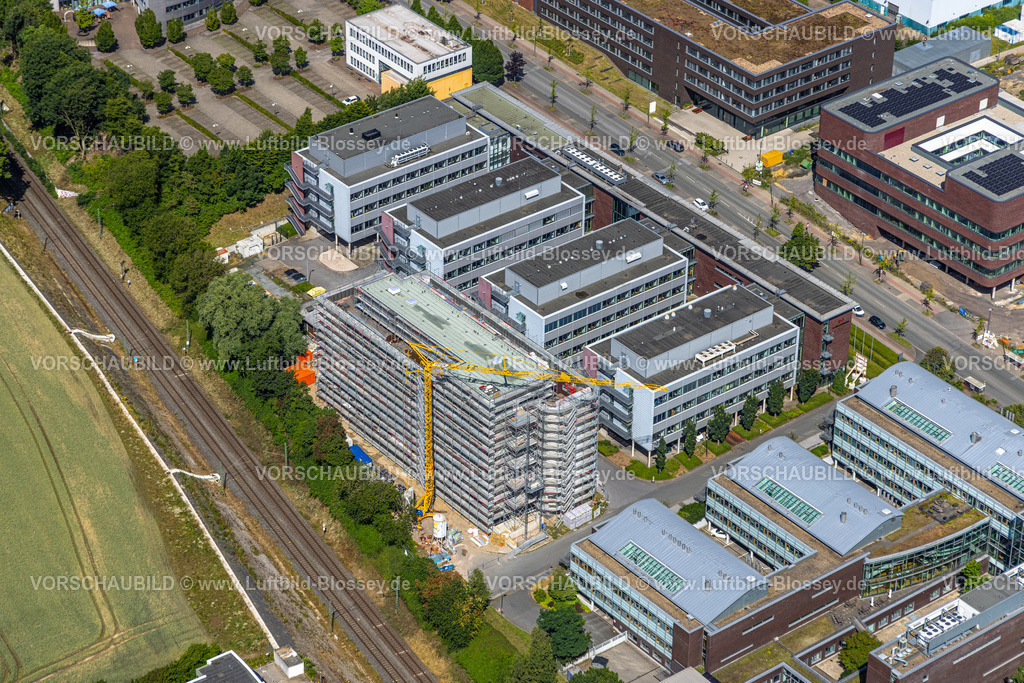 Dortmund240700555 | Luftbild, TU Technische Universität Dortmund TZDO Technologiezentrum Dortmund, BMZ 2 BioMedizinZentrum Dortmund, Max-Planck-Institut für molekulare Physiologie, Otto-Hahn-Straße, Eichlinghofen, Dortmund, Ruhrgebiet, Nordrhein-Westfalen, Deutschland