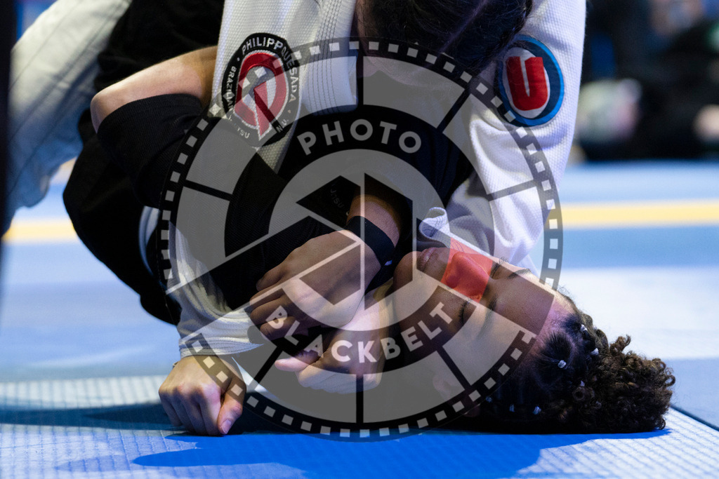 20240119PBB1706 | Fighters compete during the IBJJF European Championship in Paris, France, on January 19, 2024.