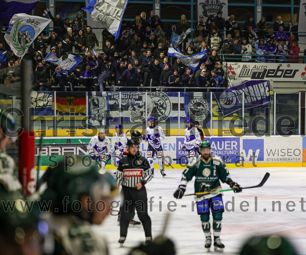 2026-01-23_099_TSV_Erding_gegen_SC_Riessersee | Erding, Deutschland, 23.01.2026:Eishockey, Oberliga Süd 2025 / 2026, 40. Spieltag, TSV Erding gegen SC Riessersee, Endergebnis: 6:5 n.V.Foto: Christian Riedel / fotografie-riedel.net