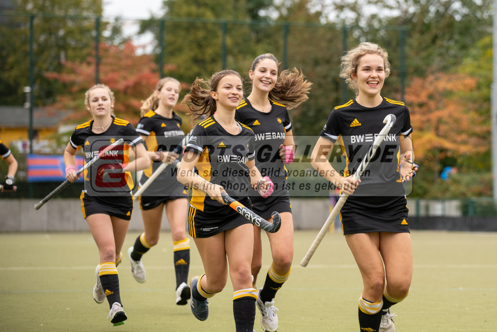 SFE_20231022_0026 | Deutsche Meisterschaft Weibliche U16 Finale Berliner HC - Harvestehuder THC am 22.10.2023 in Köln (Düsseldorfer Hockeyclub 1905 e.V.), Photo: Stephan Fehrmann 2023 (Sports-Gallery)