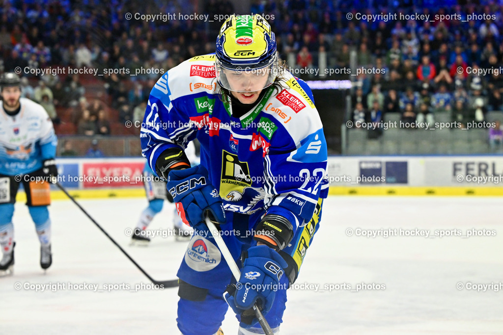 EC IDM WÄRMEPUMPEN VSV vs. Steinbach Black Wings Linz | #22 Nikita Scherbak EC VSV, EC IDM WÄRMEPUMPEN VSV vs. Steinbach Black Wings Linz, EC IDM WÄRMEPUMPEN VSV vs. Steinbach Black Wings Linz am 04.03.2026 in Villach (Stadthalle Villach), Austria, (Photo by Bernd Stefan)