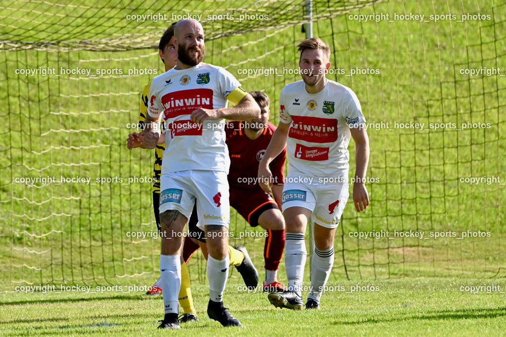 FC Faakersee vs. Rapid Lienz  | #10 Dominik Müller Rapid Lienz, #6 Florian Unterweger Rapid Lienz, FC Faakersee vs. Rapid Lienz , FC Faakersee vs. Rapid Lienz  am 04.08.2024 in Faakersee (Sportplatz Faakersee), Austria, (Photo by Bernd Stefan)