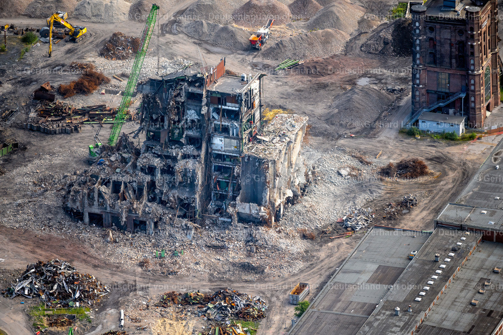 4050124 | Abrissarbeiten an der Zeche Prosper, Bottrop
