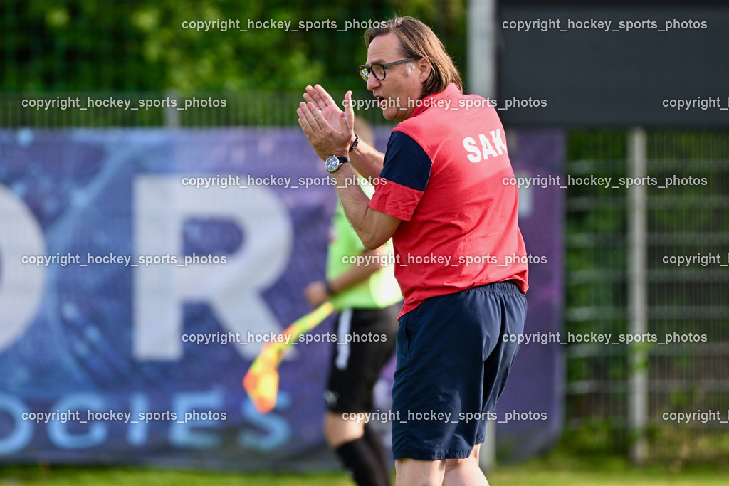 SAK Klagenfurt vs. SVG Bleiburg | Headcoach SAK Richard Huber, SAK Klagenfurt vs. SVG Bleiburg, SAK Klagenfurt vs. SVG Bleiburg am 11.05.2024 in Klagenfurt (Sportpark Welzenegg), Austria, (Photo by Bernd Stefan)