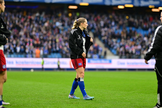 Fußball I Frauen I Saison 2025-2026 I Bundesliga I 10. Spieltag I Hamburger SV - 1. FC Nürnberg I 44320 | Der Sportfotograf. - Realisiert mit Pictrs.com