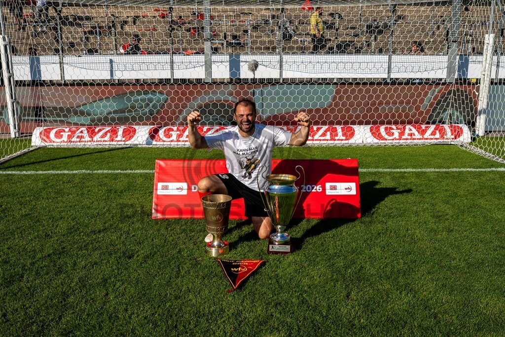 Stuttgarter Kickers vs. SG Sonnenhof Großaspach, Fussball, WFV-Pokal, Finale, 23.05.2026 | Fabian Eisele (SG Sonnenhof Großaspach, #23),Stuttgarter Kickers vs. SG Sonnenhof Großaspach, Fussball, WFV-Pokal, Finale, 23.05.2026