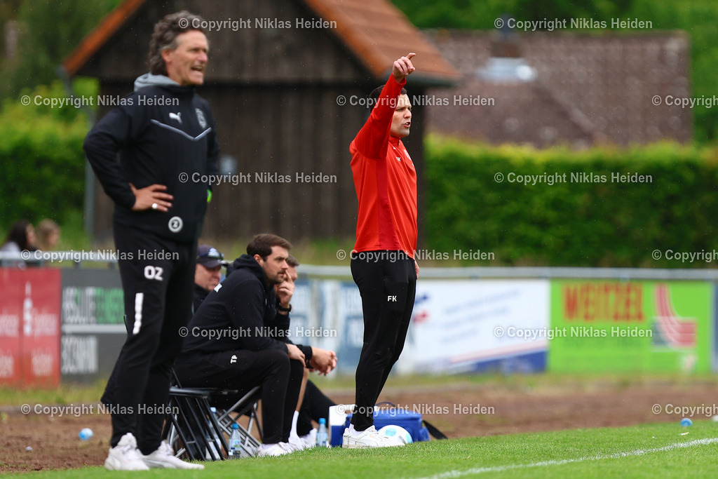 NH_JFVLübeckU19_HolsteinKielU19_SHFVLandespokal_29052025 | Jan Frederik Kaps (Trainer, Holstein Kiel U19)Fußball I Junioren I SHFV-Landespokal (A-Junioren) I Saison 2024-2025 I Finale I JFV Lübeck U19 - Holstein Kiel U19 I 29.05.2025 I Uwe-Seeler-Fußball-Park