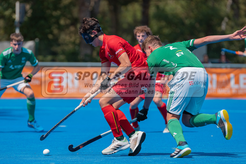 HK_20230709_100122 | Euro Hockey MU18 Belgium - Ireland Championship Girls & Boys am 9.7.2023 CHTC , Krefeld ,