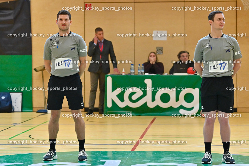 SC Ferlach Damen vs. H71 15.10.2022 | Puksic Zan, Satler Miha, Referees