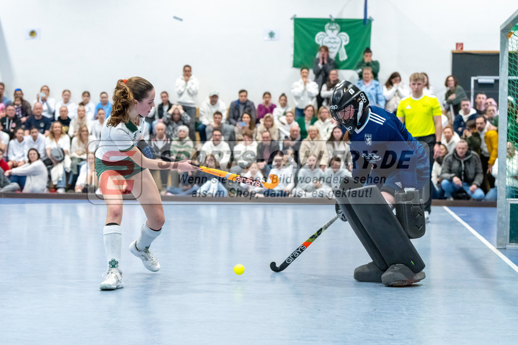 HK_20250223_103246 | Deutsche Meisterschaft wU14 Finale und Ehrungen am 23.2.2025 Düsseldorfer HC, Düsseldorf