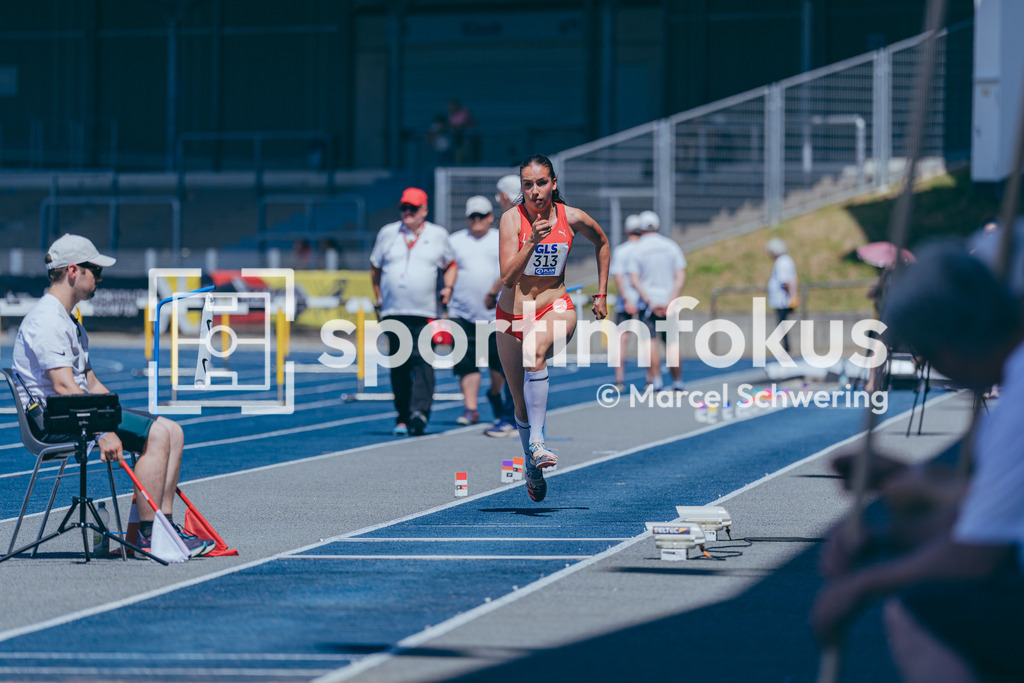 Deutsche Meisterschaften U20 / U16 2026 | Chiara Böller, LG Erlangen, 313,Dreisprung, Deutsche Meisterschaften der U20 &amp; U16 2026, Lohrheidestadion Bochum-Wattenscheid, 11.07.2026. Foto: Marcel Schwering / sportimfokus - Realisiert mit Pictrs.com