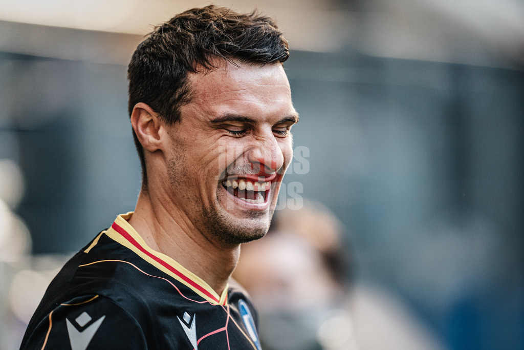 Fußball | Männer | Saison 2023/2024 | 2. Fußball-Bundesliga | 19. Spieltag | Hamburger SV vs. Karlsruher SC | 28.01.2024 | Marko Johansson (#16, HSV)