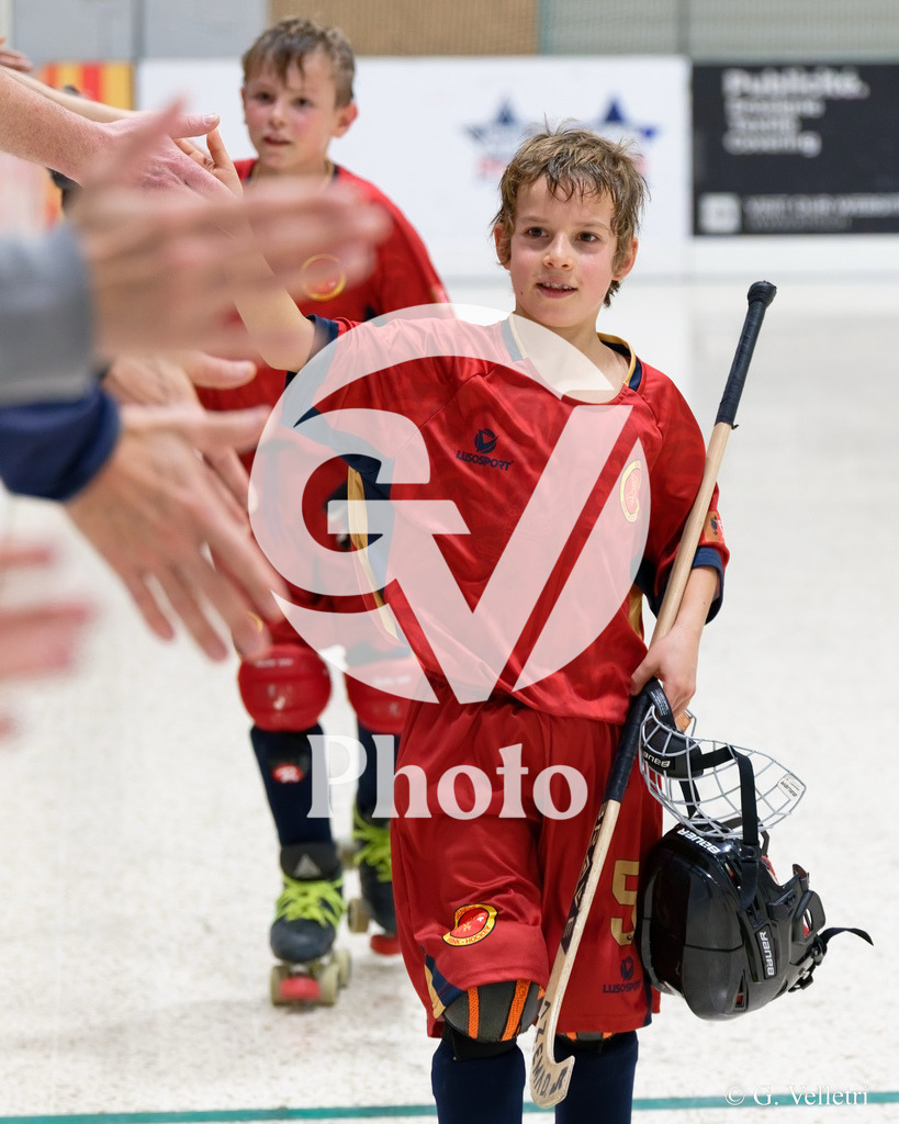 U13  - Geneve RHC v HC Munsingen W  |  during the U13  match between Geneve RHC and HC Munsingen W  at Centre sportif de la queue d'arve in Geneve, Switzerland