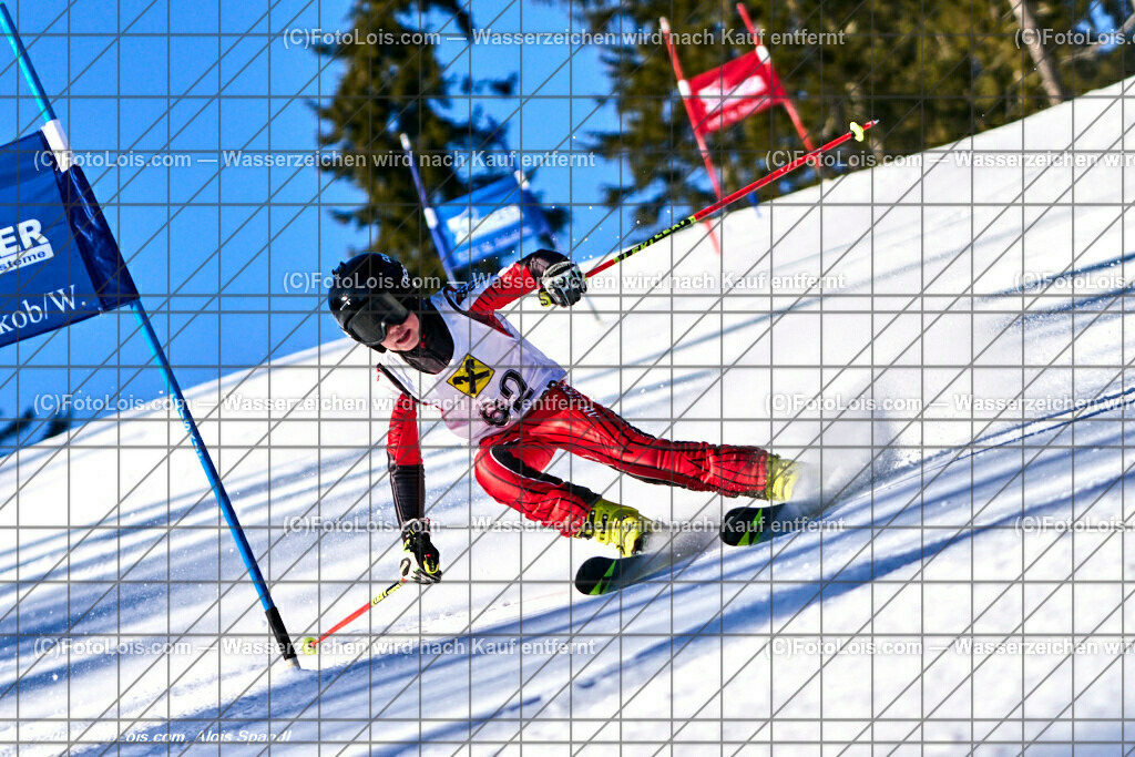 ALP8027_JOGLLAND-CUP-RTL_St-Jakob-Walde_Andersson Pichler Jakob | (C)FotoLois.com, Alois Spandl. Raiffeisen-Liebmarkt Sport 2000 Autohaus Felber-Fischer Jogllandcup, Skibezirk 7 - Joglland, Sa 20. Januar 2024.